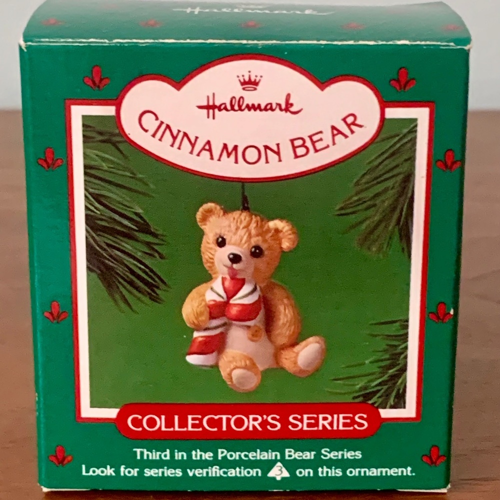 Hallmark Keepsake Ornament 1985 Cinnamon Bear #3 in Series
